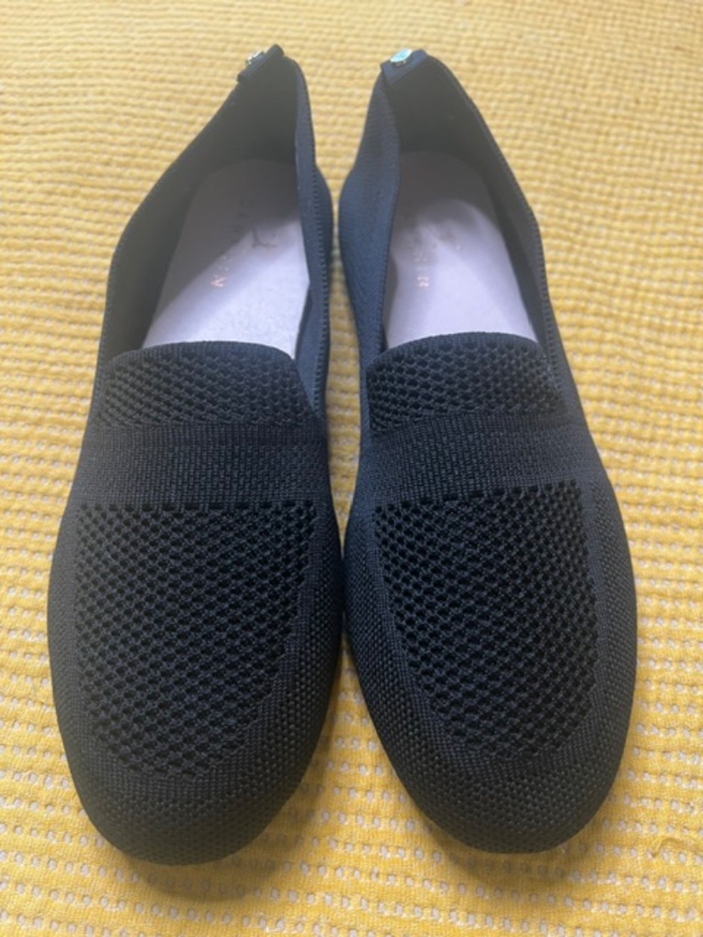 Danskin Black Slip-On Knit Loafers - Picture 5 of 10